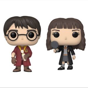 Harry Potter & Hermione Funko Pops